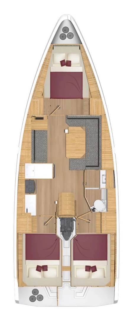 Pronájem lodi Marseille lákavé ceny Bavaria C38