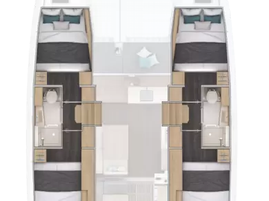 Pronájem lodi Lagoon Lagoon 38 - 4 cab. v Pomer na Samboatu