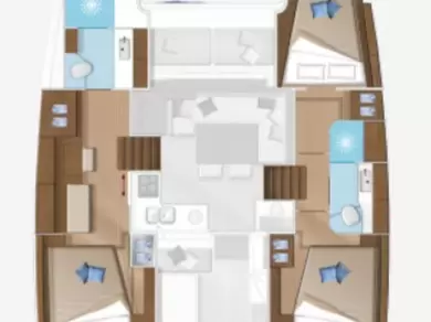 Pronajmout Katamarán se skipperem či ne Lagoon v Pomer