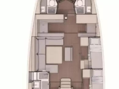 Pronájem jachty v Preveza -Dufour Dufour 530 na Samboatu