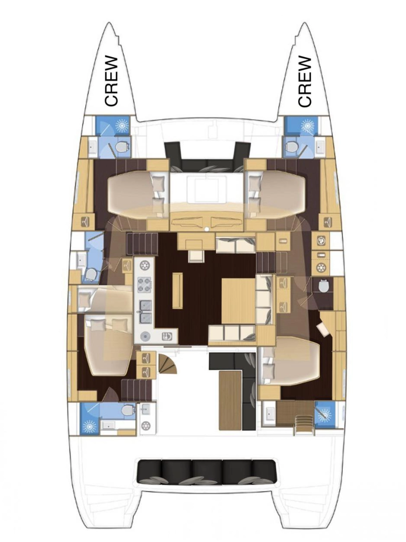 Katamarán k pronájmu v Portisco za nejlepší cenu
