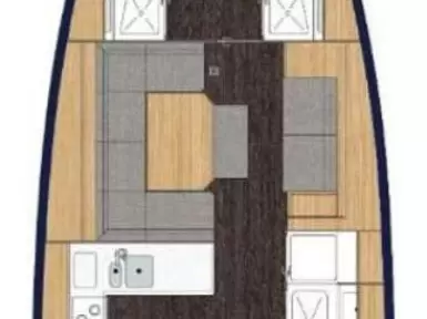 Pronájem Plachetnice v Biograd Na Moru -Bavaria Bavaria C45 Holiday