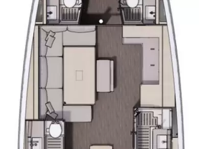 Pronájem lodi Dufour Dufour 470 v Murter-Kornati na Samboatu