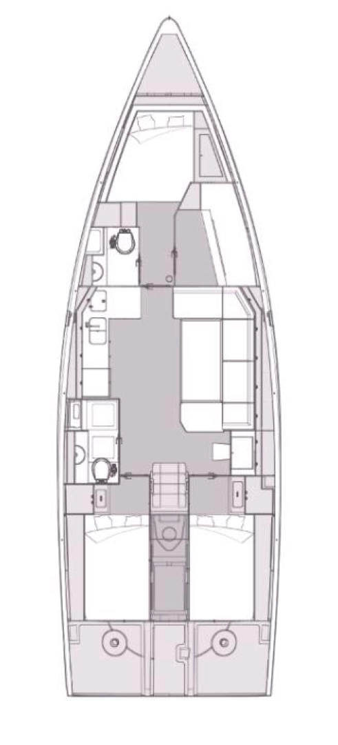 Pronájem lodi Elan Impression 43 v Portorož na Samboatu