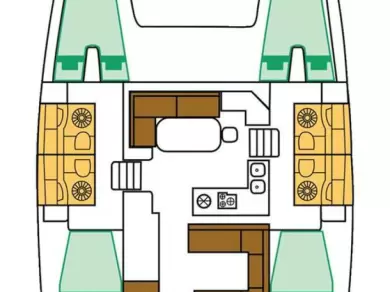 Lagoon Lagoon 400 S2 jednotlivci a charterové společnosti v Trogir