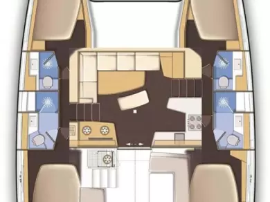 Pronájem jachty v Šibenik  -Lagoon Lagoon 42 na Samboatu