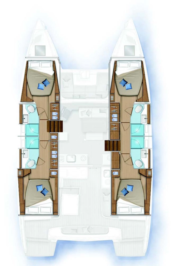 Pronajmout si Lagoon Lagoon 46 v Šibenik 