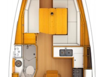Pronájem Plachetnice v Gouvia -Jeanneau Sun Odyssey 389