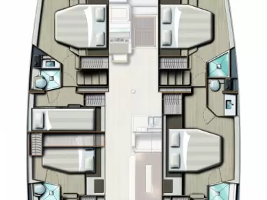 Pronajmout Katamarán se skipperem či ne Bali v Marsh Harbour