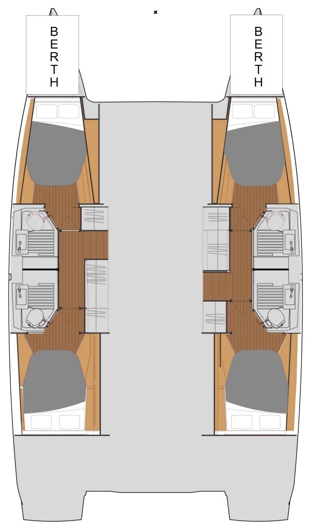 Pronájem Katamarán Fountaine Pajot s licencí