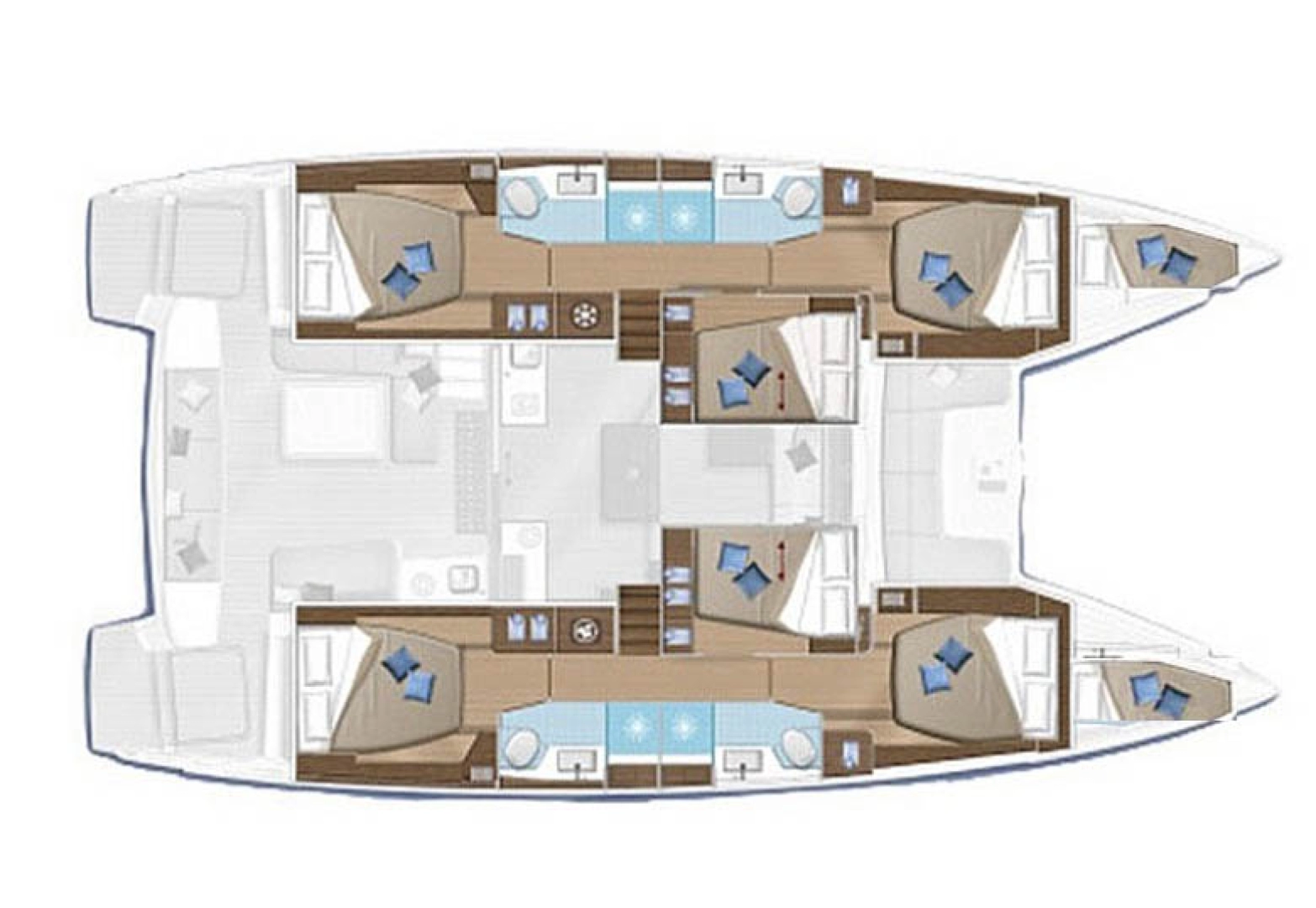 Lagoon Lagoon 50 jednotlivci a charterové společnosti v Road Town