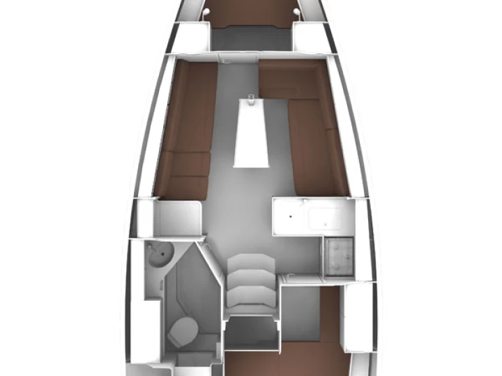 Pronajmout si Bavaria Cruiser 33 v Preveza