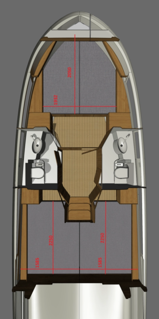 Pronajmout si Delphia Platinum 989 Fly v Kukljica