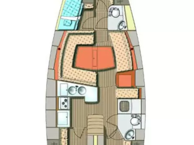 Elan Impression 45 jednotlivci a charterové společnosti v Biograd Na Moru