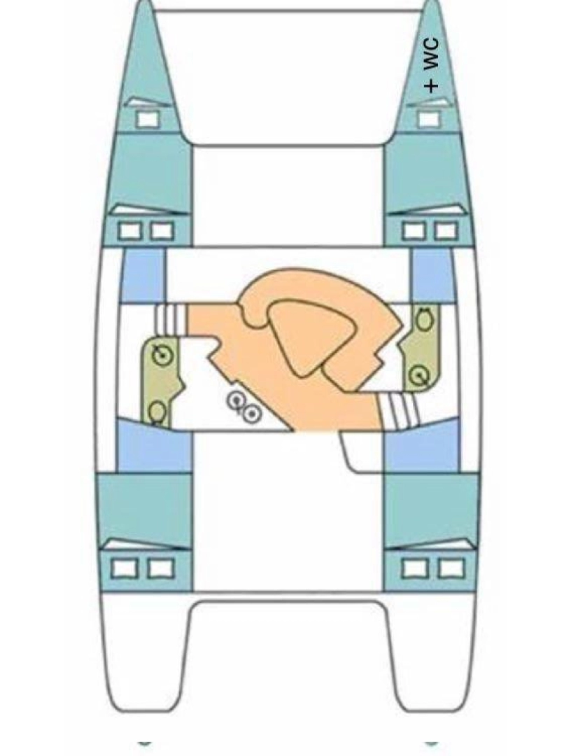 Pronájem lodi Fountaine Pajot Lavezzi 40 v Izola na Samboatu