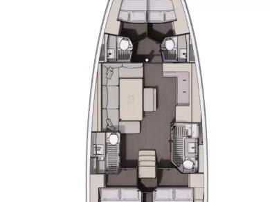 Pronajmout si Dufour Dufour 470 v Alimos