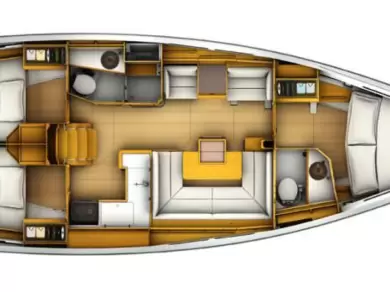 Pronájem lodi Jeanneau Sun Odyssey 419 v Rhodos na Samboatu