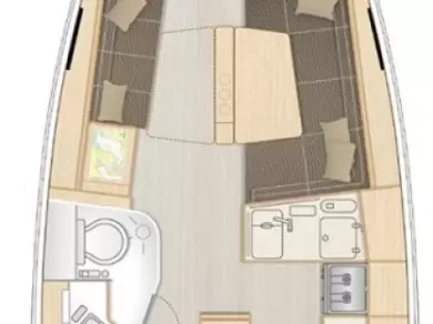 Pronajmout Plachetnice se skipperem či ne Hanse v Sukošan