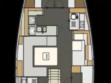 Pronájem Plachetnice v Zadar -Elan Impression 50