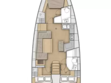 Bénéteau Oceanis 40.1 jednotlivci a charterové společnosti v Zadar