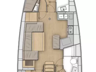 Pronajmout si Bénéteau Oceanis 40.1 v Zadar