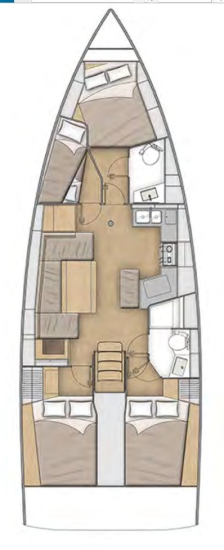 Pronajmout si Bénéteau Oceanis 40.1 v Lavrio