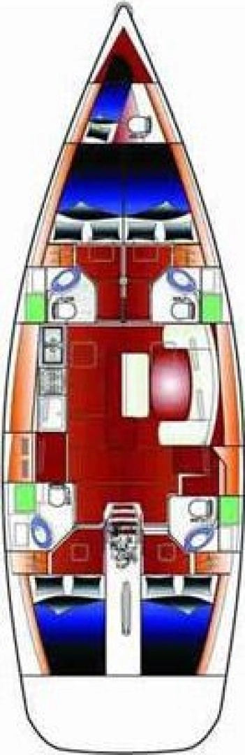 Pronajmout si Bénéteau Cyclades 50.4 v Anzio