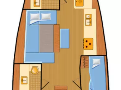 Pronájem lodi Dufour Dufour 430 v Pula na Samboatu