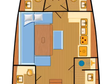 Pronájem Plachetnice Dufour s licencí