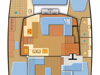 Fountaine Pajot Elba 45 jednotlivci a charterové společnosti v Punat