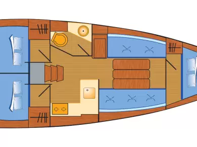 Pronájem lodi Jeanneau Sun Odyssey 349 v Punat na Samboatu