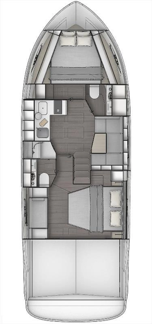 Bavaria Bavaria SR41 jednotlivci a charterové společnosti v Gouvia