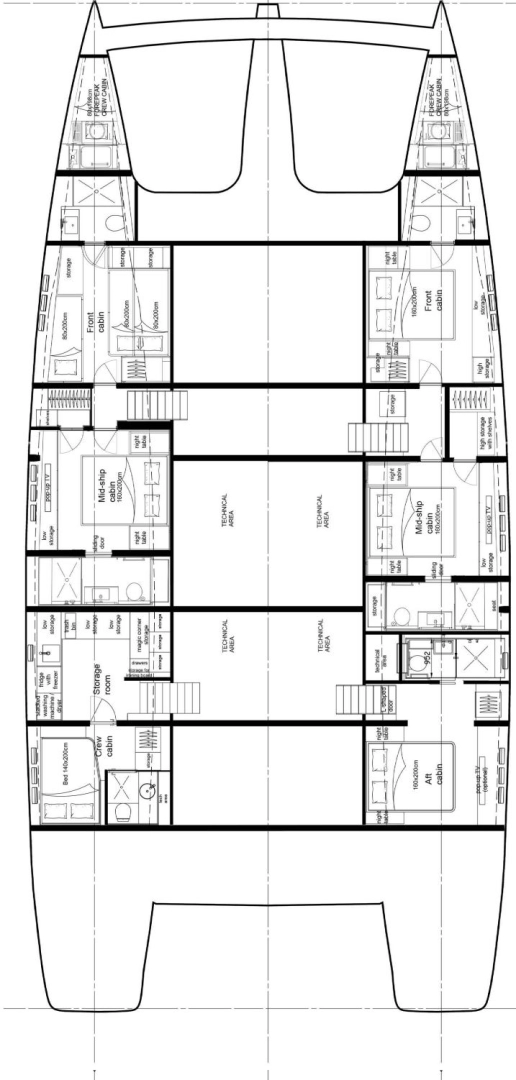 Pronájem lodi Sunreef Sunreef 80 v Svatý Martin na Samboatu