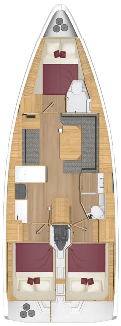 Pronájem Plachetnice v Zadar -Bavaria Bavaria C38