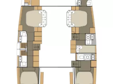 Dufour Dufour Catamarans 48 Sail jednotlivci a charterové společnosti v Primošten 