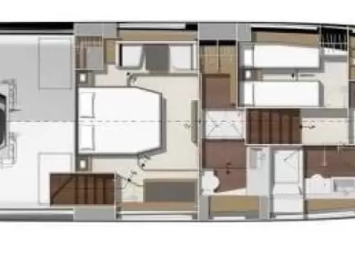 Pronájem jachty v Podstrana -Jeanneau Prestige 590 na Samboatu