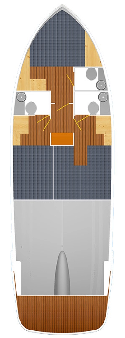 Pronájem lodi Cobra Yachts Futura 40 Grand Horizon v Tribunj na Samboatu