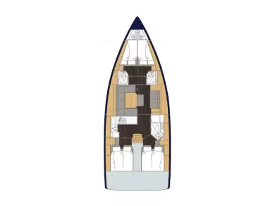 Pronájem lodi Bavaria Bavaria C45 v Lefkáda na Samboatu