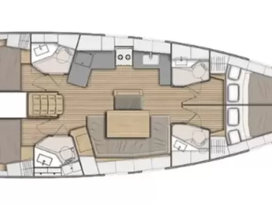 Pronájem lodi Lefkáda lákavé ceny Oceanis 46.1