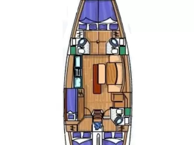 Pronájem lodi Sukošan lákavé ceny Cyclades 50.5