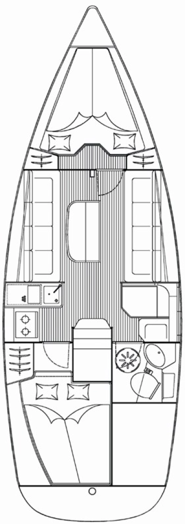 Pronájem Plachetnice v Punat -Bavaria Bavaria 30 Cruiser