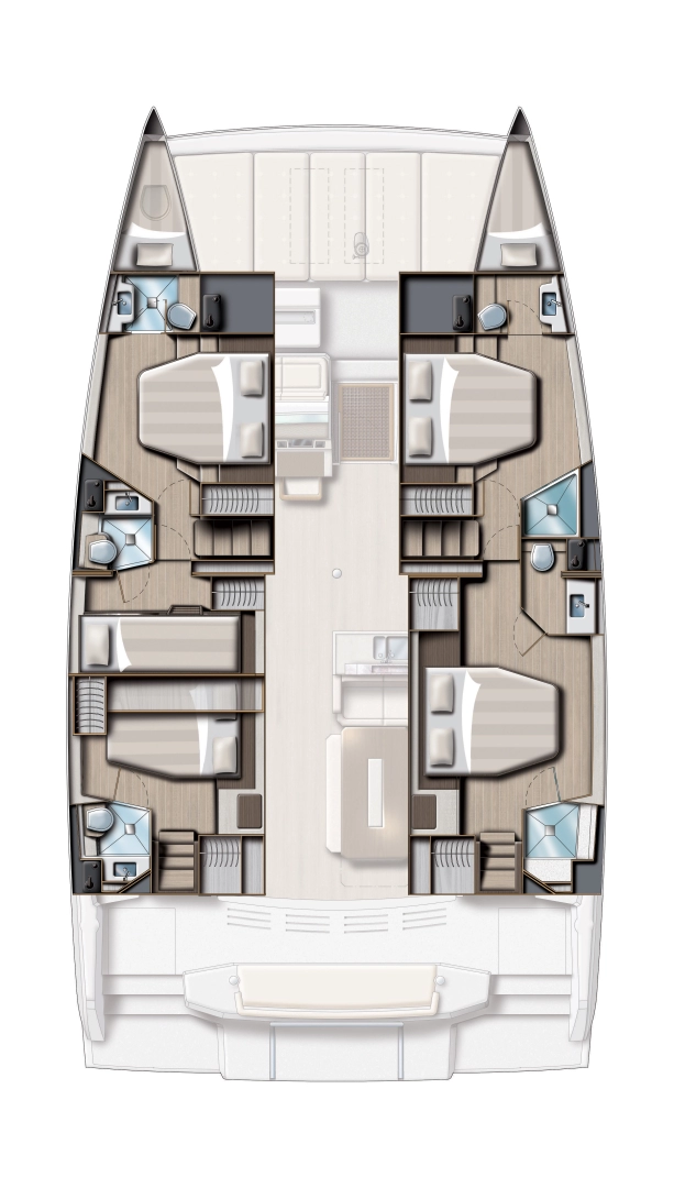 Pronájem lodi Donji Seget lákavé ceny Bali 4.8