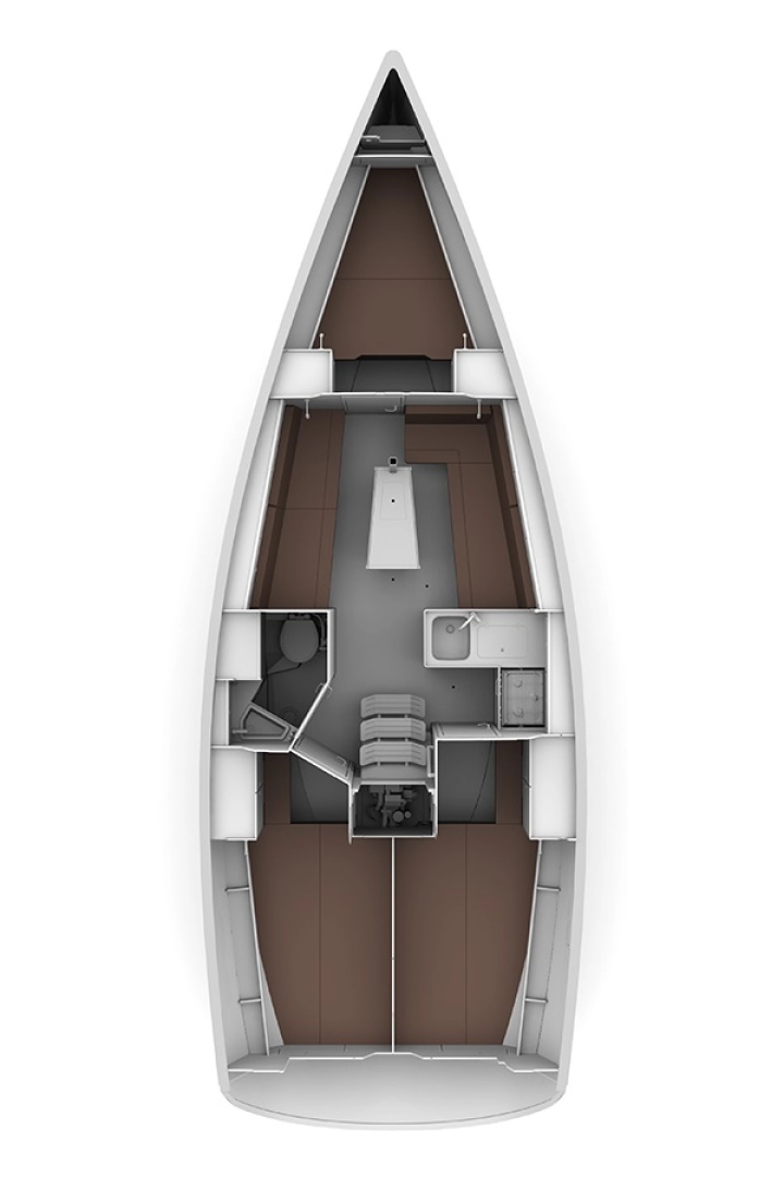 Pronajmout si Bavaria Cruiser 34 v Sukošan