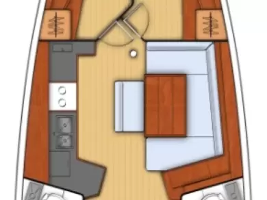 Pronajmout si Bénéteau Oceanis 45 v Sukošan