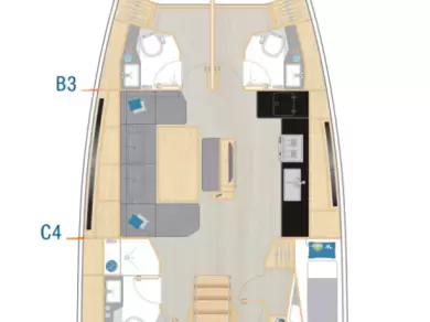 Pronájem lodi Hanse Hanse 460 v Fethiye na Samboatu
