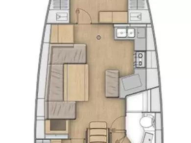 Pronájem lodi Rhodos lákavé ceny Oceanis 40.1