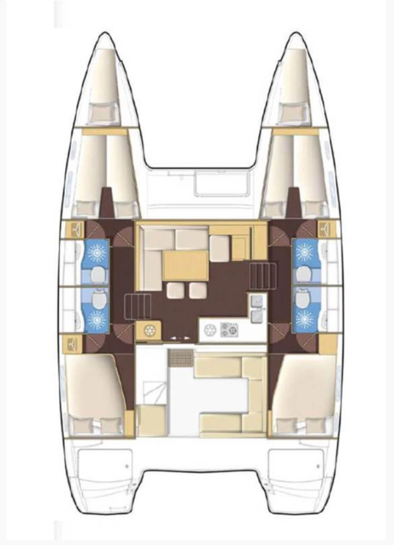 Lagoon Lagoon 400 S2 jednotlivci a charterové společnosti v Fethiye