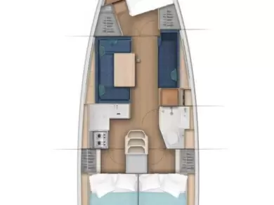 Pronájem lodi Pirovac lákavé ceny Sun Odyssey 380