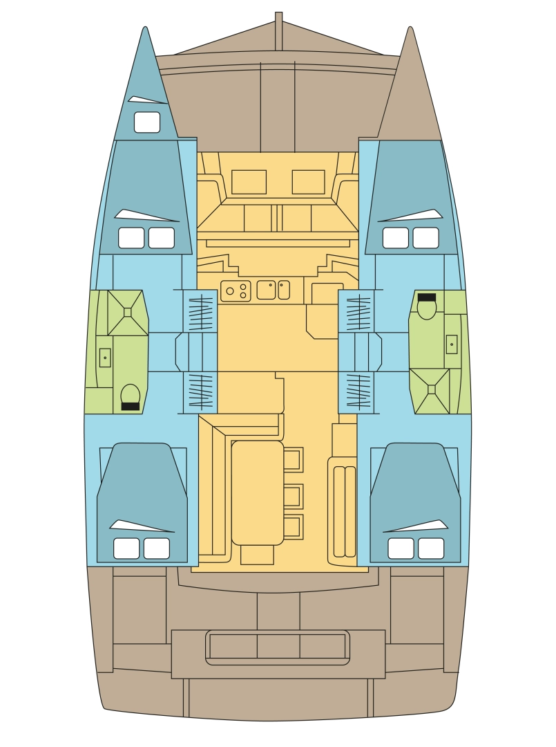 Pronajmout si Bali Bali 4.1 v Marsh Harbour