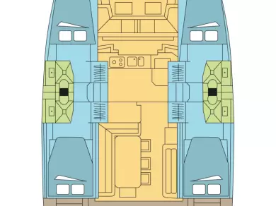 Pronájem lodi Bali Bali 4.1 v Airlie Beach na Samboatu